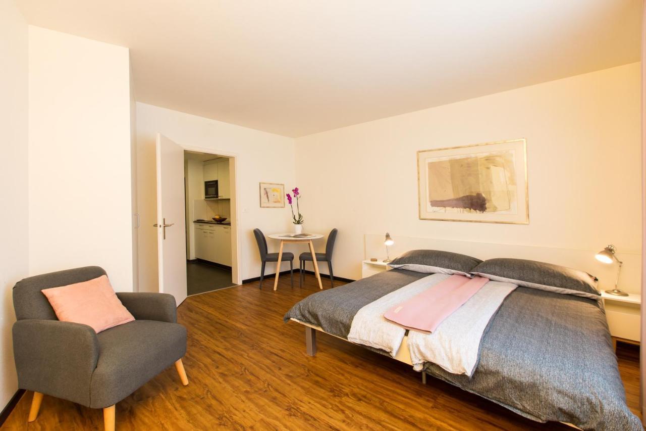 Apartmenthaus Zum Trillen Basel City Center Buitenkant foto